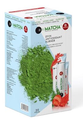 HAVANCIZADE - Matcha Premium Japanese Çilek Aromalı Detox Burner Form Maça Çayı 20'li